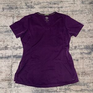 lightly worn scrub top